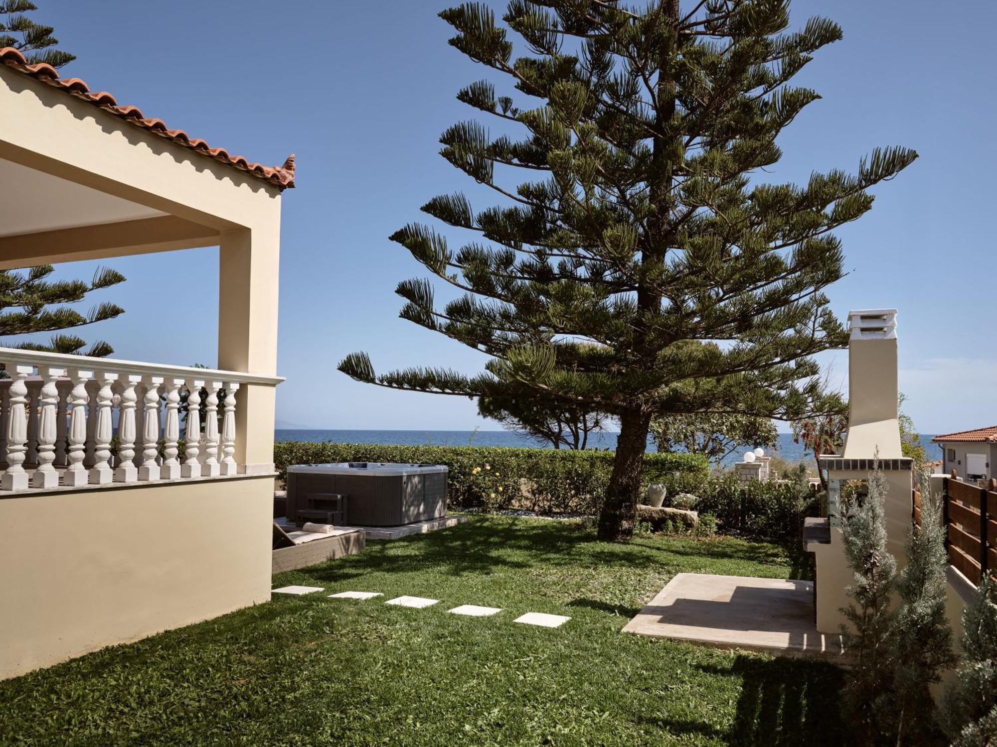 Psarou  Sea Elegance Villa - On The Beach, By Zantewize מראה חיצוני תמונה