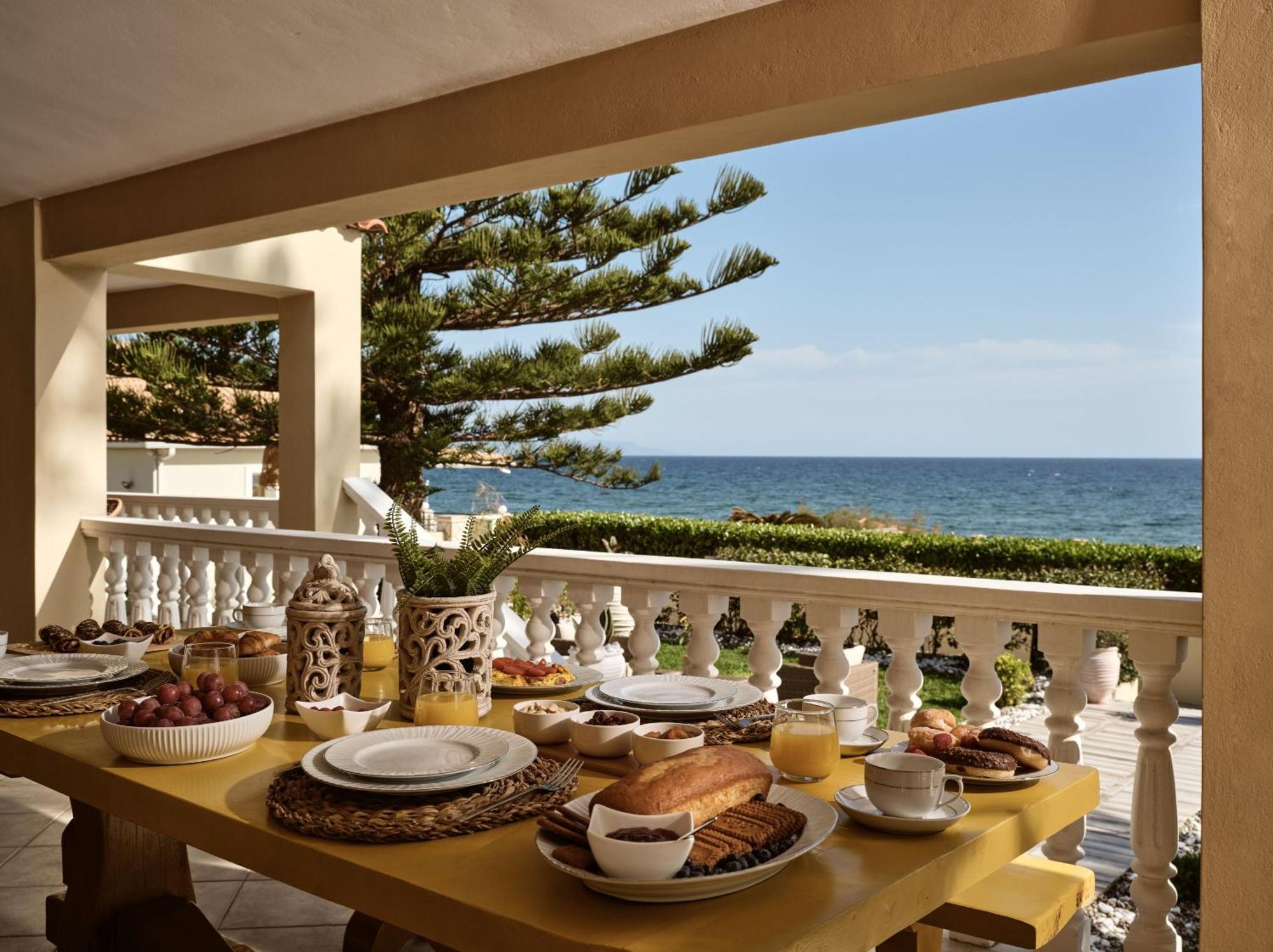 Psarou  Sea Elegance Villa - On The Beach, By Zantewize מראה חיצוני תמונה